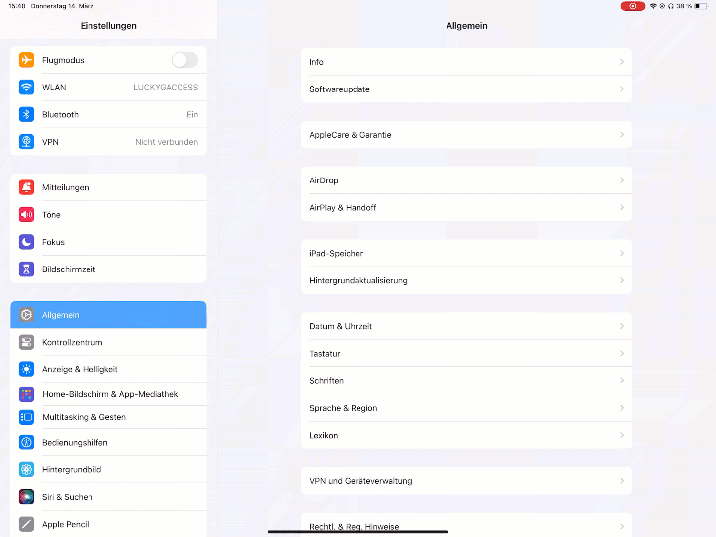 Einstellung iOS Settings.gif