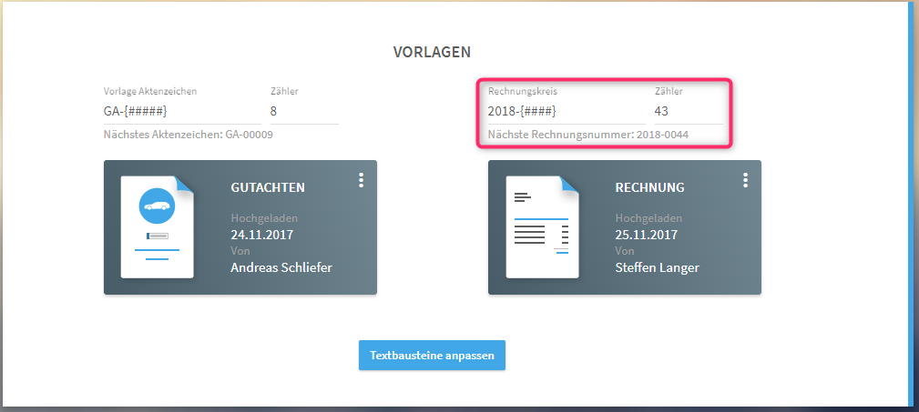 Wie stelle ich Rechnungsnummern ein? – autoiXpert Kfz-Gutachten ...