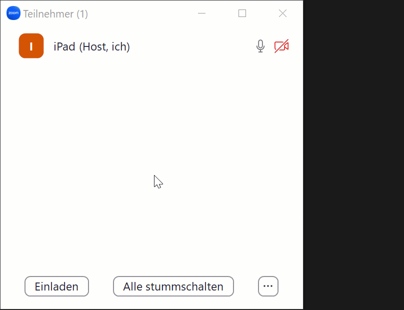 Fachwebinare Namen in Zoom umbenennen autoiXpert KfzGutachten Software Helpcenter